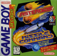 Niagara Falls - Gaming Gators - Arcade Classic: Asteroids and Missile Command - Video Game - GameBoy