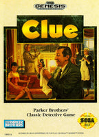 Clue - Sega Genesis