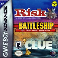 Risk / Battleship / Clue - GameBoy Advance