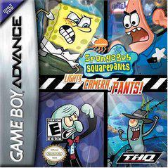 SpongeBob SquarePants Lights Camera Pants - GameBoy Advance