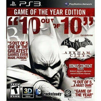 Batman: Arkham City [Game of the Year] - Playstation 3
