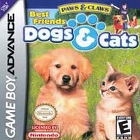 Paws and Claws Dogs and Cats Best Friends - GameBoy Advance