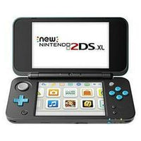 New Nintendo 2DS XL Black + Turquoise - Nintendo 3DS