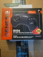 Niagara Falls - Gaming Gators - Big 6 Wireless Arcade Pad - Video Game - Sega Genesis
