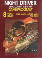 Niagara Falls - Gaming Gators - Night Driver [Text Label] - Video Game - Atari 2600
