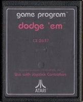 Dodge 'Em [Text Label] - Atari 2600
