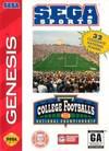 College Football's National Championship - Sega Genesis