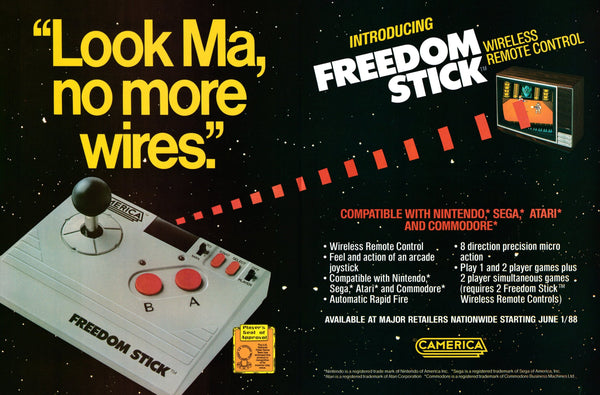 Freedom Stick Wireless Remote Control - NES