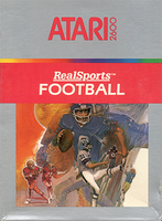 Realsports Football - Atari 2600
