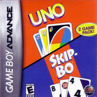 Uno and Skip-Bo - GameBoy Advance - Cartridge Only