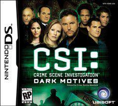 CSI Dark Motives - Nintendo DS