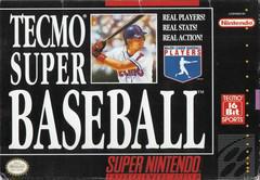 Tecmo Super Baseball - Super Nintendo - Cartridge Only