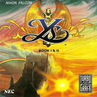 Ys Books I & II [Super CD] - TurboGrafx-16 - Boxed