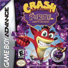 Crash Bandicoot Purple - GameBoy Advance - Cartridge Only