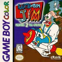 Earthworm Jim Menace 2 Galaxy - GameBoy Color - Cartridge Only
