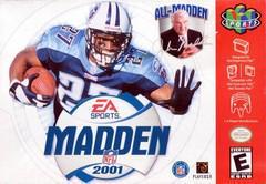 Madden 2001 - Nintendo 64 - Cartridge Only