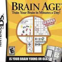 Brain Age - Nintendo DS - Cartridge Only