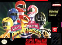 Mighty Morphin Power Rangers - Super Nintendo - Cartridge Only