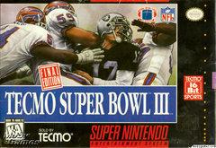 Tecmo Super Bowl III - Super Nintendo - Cartridge Only