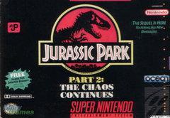 Jurassic Park 2 The Chaos Continues - Super Nintendo - Cartridge Only