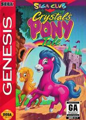 Crystal's Pony Tale - Sega Genesis - Cartridge Only