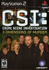 CSI 3 Dimensions of Murder - Playstation 2